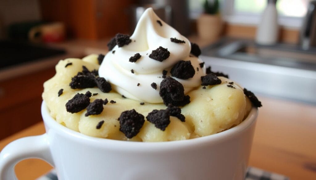 Oreo mug cake