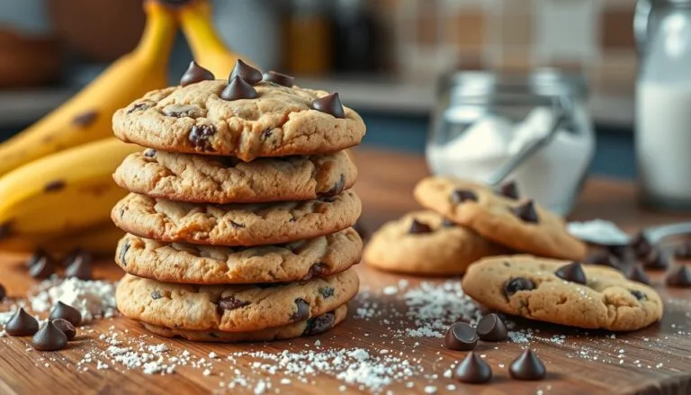 banana chocolate chip cookies