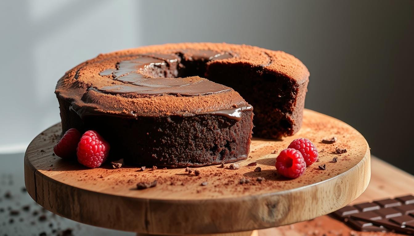 chocolate cream cheese pound cake