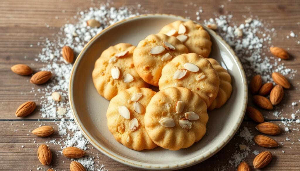 gluten-free and vegan almond cookies