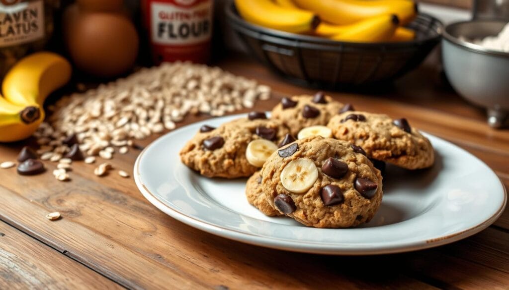 gluten-free banana oatmeal cookies