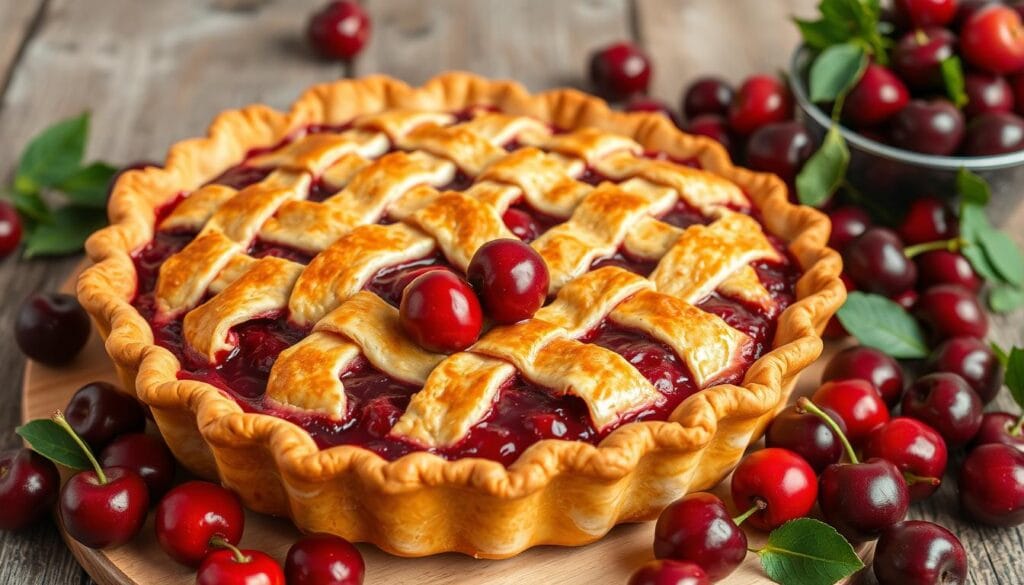 how to make a cherry pie