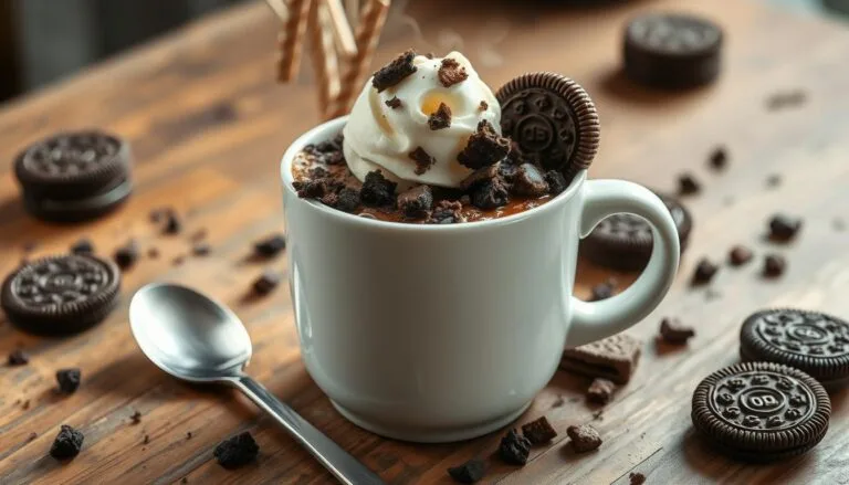 how to make oreo mug cake