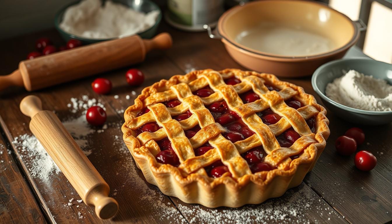 easycherry pie recipe with canned cherries