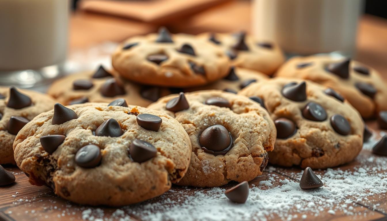 cookies with bittersweet chocolate