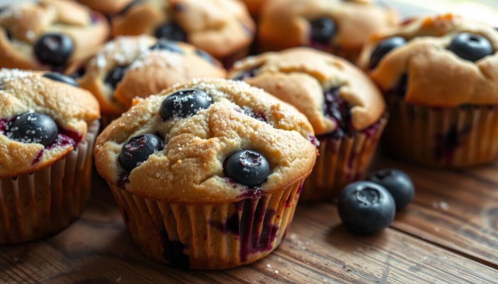 Blueberry muffins