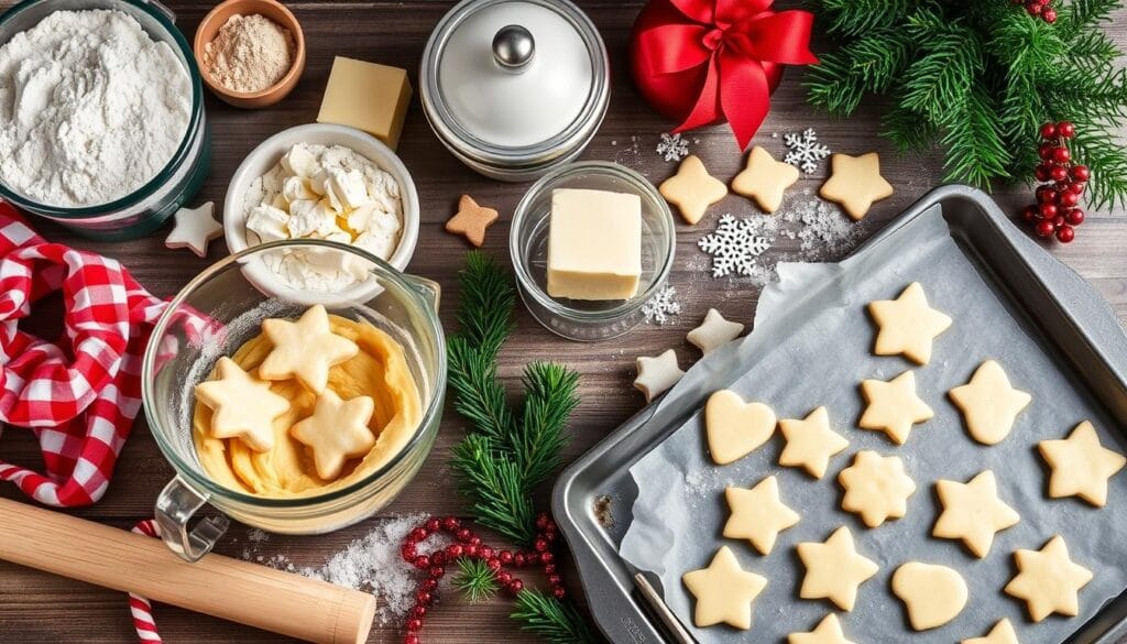 christmas butter cookie recipe steps